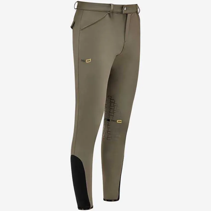 RG ITALY Pantalon d’équitation pour homme avec grip> Pantalon D'Équitation