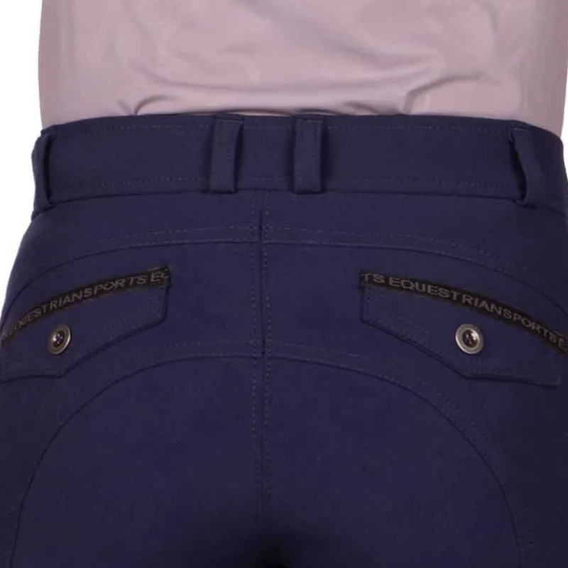 QHP Pantalon d'équitation Rylee Junior Grip>Enfant Pantalon Et Legging