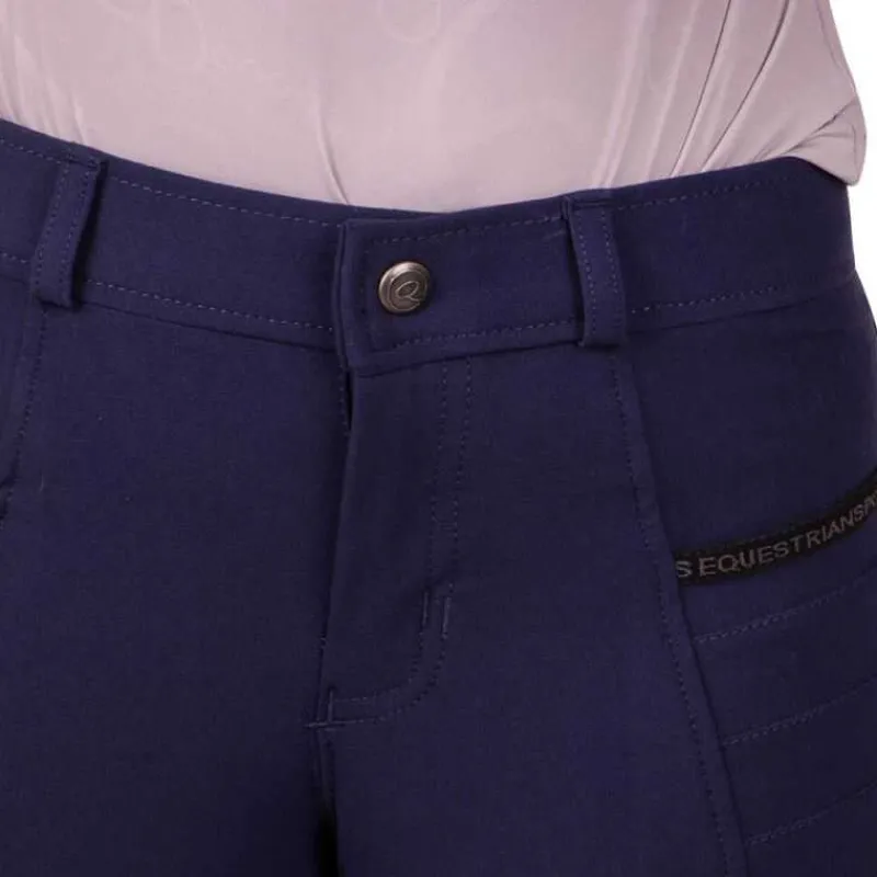 QHP Pantalon d'équitation Rylee Junior Grip>Enfant Pantalon Et Legging