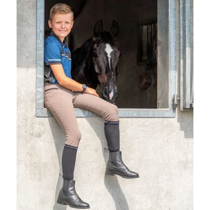 QHP Pantalon d'équitation Rylee Junior Grip>Enfant Pantalon Et Legging