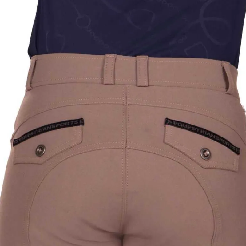 QHP Pantalon d'équitation Rylee Junior Grip>Enfant Pantalon Et Legging