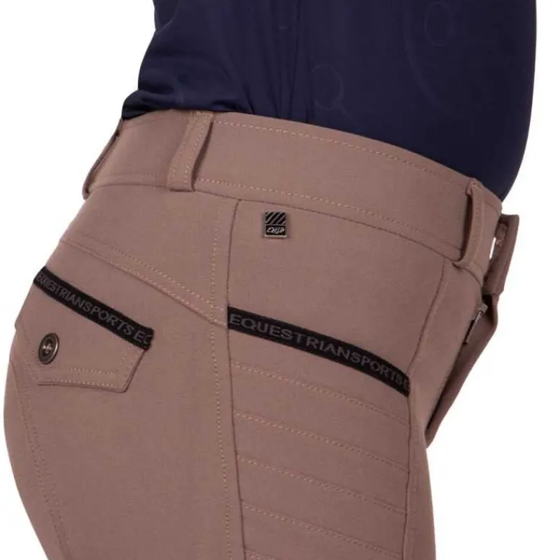 QHP Pantalon d'équitation Rylee Junior Grip>Enfant Pantalon Et Legging