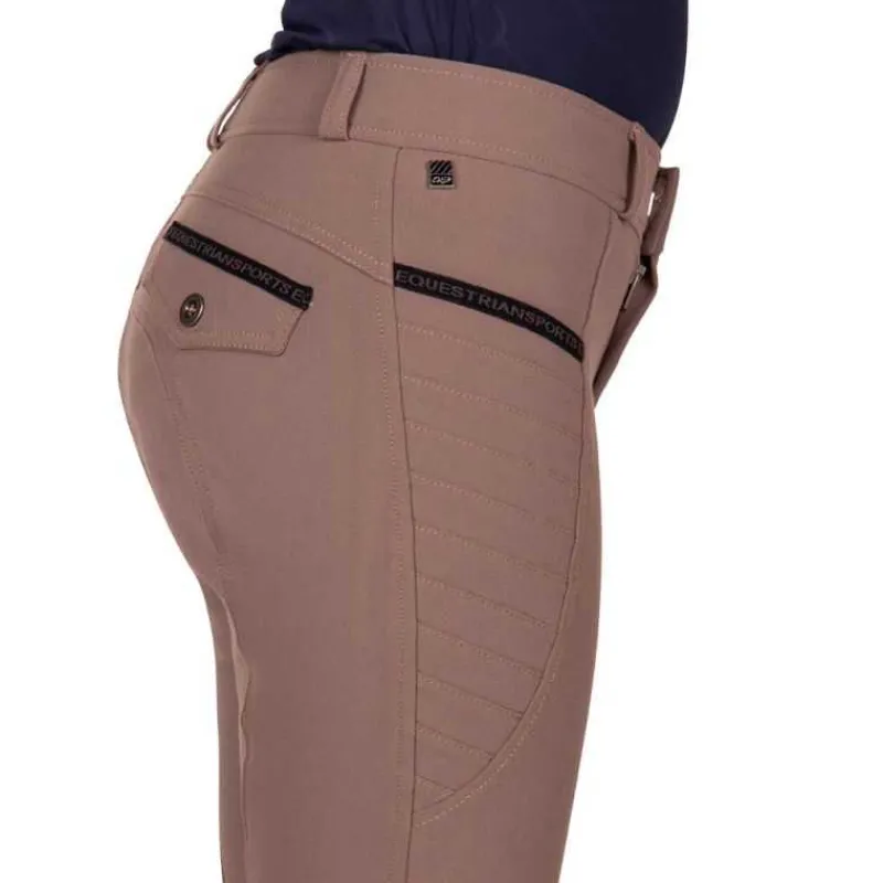 QHP Pantalon d'équitation Rylee Junior Grip>Enfant Pantalon Et Legging