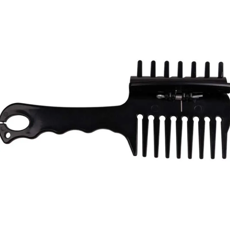 Q-ESSENTIALS Peigne à crinière avec pince QHP> Nattage