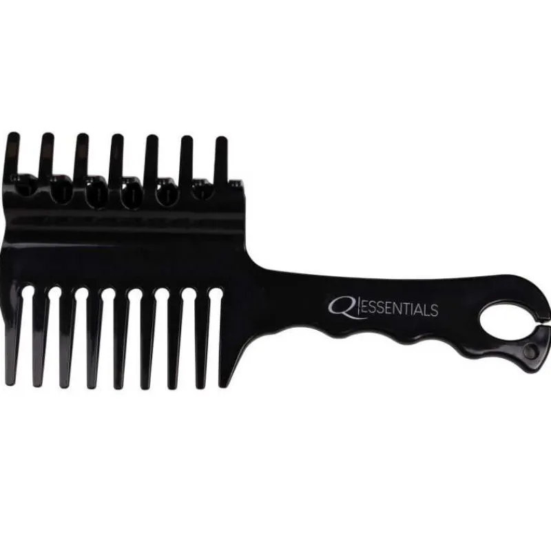 Q-ESSENTIALS Peigne à crinière avec pince QHP> Nattage