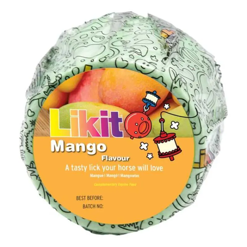 LIKIT Pierre à lécher 650gr> Jouets Pour Chevaux|Pierres À Sel Et Balles À Lécher