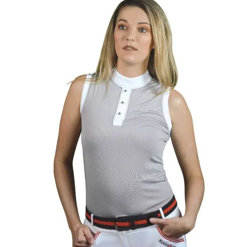 FLAGS&CUP Polo de concours femme Candiba> Polo Et Chemise De Concours