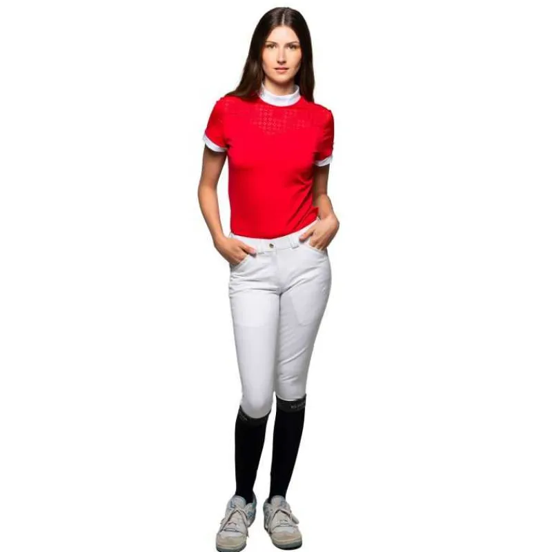 FLAGS&CUP Polo de concours femme Isla MC Flags & Cup> Polo Et Chemise De Concours