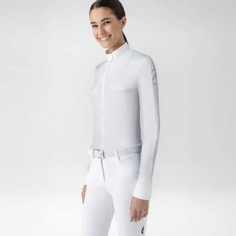 EQUILINE Polo de concours femme ML Estock> Polo Et Chemise De Concours