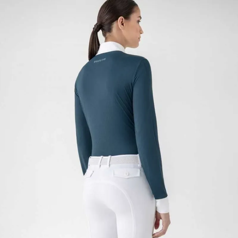 EQUILINE Polo de concours femme ML Estock> Polo Et Chemise De Concours