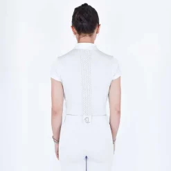 TIME TO RIDE Polo de Concours Femme Ornella MC><noscript><img data-lazyloaded=
