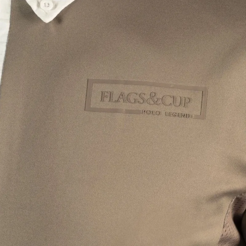 FLAGS&CUP Polo de concours homme manches courtes Bankso> Polo Et Chemise De Concours