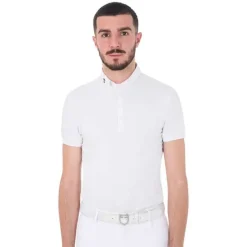 EQUESTRO Polo de concours MC pour homme> Polo Et Chemise De Concours