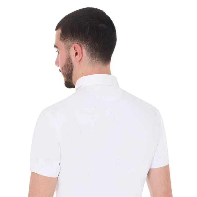 EQUESTRO Polo de concours MC pour homme> Polo Et Chemise De Concours