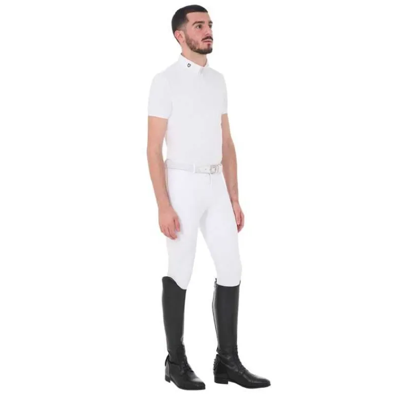 EQUESTRO Polo de concours MC pour homme> Polo Et Chemise De Concours