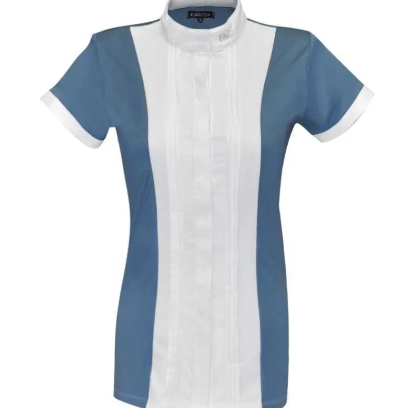 FLAGS&CUP Polo de concours MC pour femme Diamantina> Polo Et Chemise De Concours
