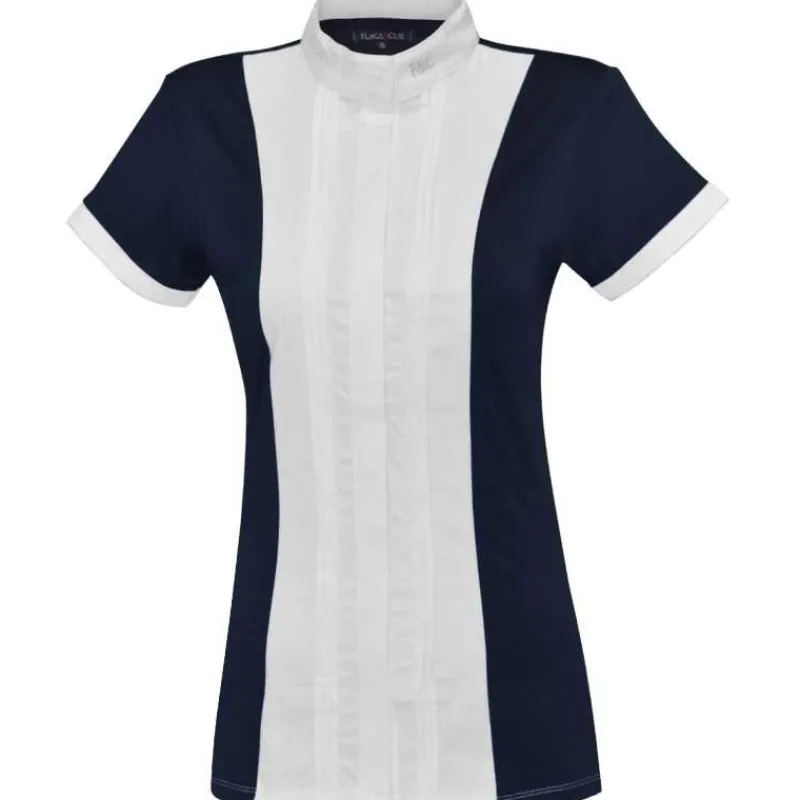 FLAGS&CUP Polo de concours MC pour femme Diamantina> Polo Et Chemise De Concours
