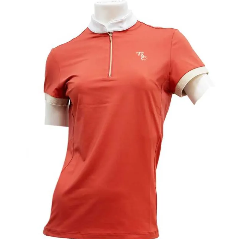 FLAGS&CUP Polo de concours MC pour femme Andria> Polo Et Chemise De Concours