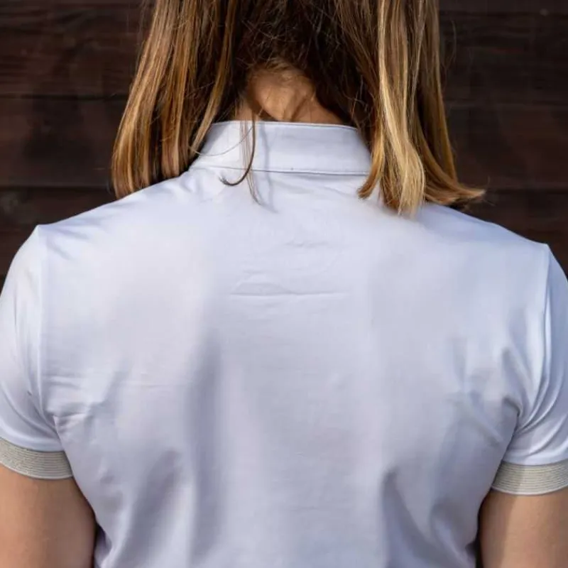 FLAGS&CUP Polo de concours MC pour fille Andria>Enfant Tenue De Concours