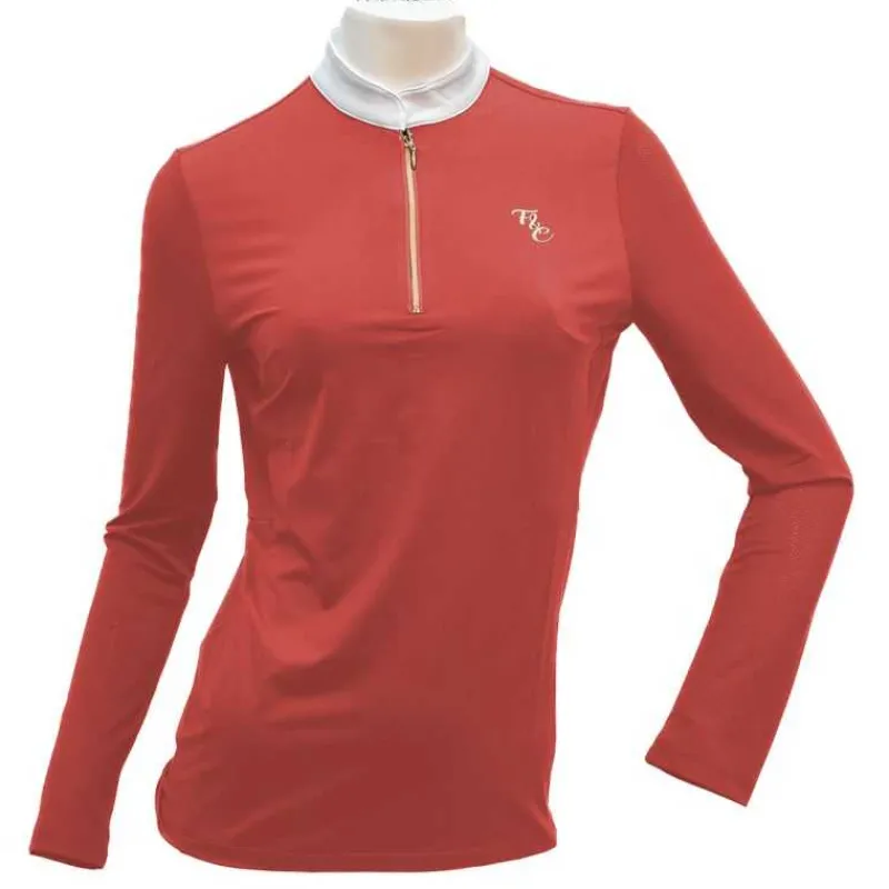FLAGS&CUP Polo de concours ML pour femme Andria> Polo Et Chemise De Concours