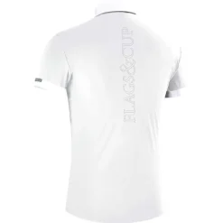 FLAGS&CUP Polo de concours pour homme MC Wako Flags & Cup> Polo Et Chemise De Concours