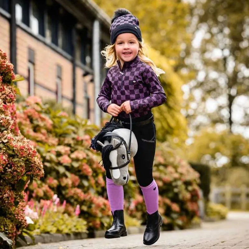QHP Polo manches longues enfant Lize>Enfant Sweat, Pull Et Gilet|Polo Et T-Shirt