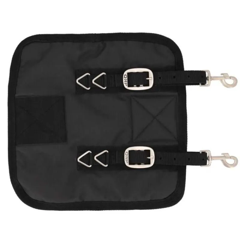 QHP Rallonge de poitrail fausse fourrure> Accessoires Couverture