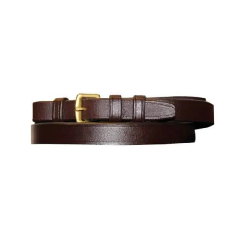 CANTER Rênes cuir lisse 16mm> Rênes Et Arrêtoirs