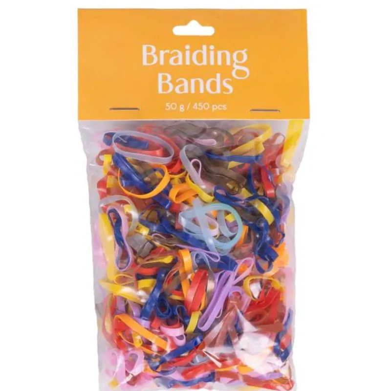 Q-ESSENTIALS Sachet d'élastiques plats à natter> Nattage