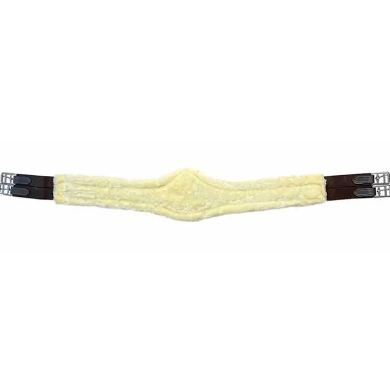 T de T Sangle anatomique en cuir et mouton amovible> Sangle Longue|Sangle En Cuir