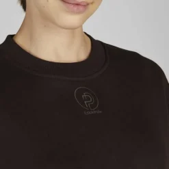 ESKADRON Sweat Oversize pour femme Platinium><noscript><img data-lazyloaded=