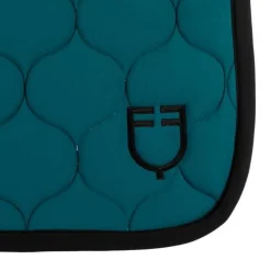 EQUESTRO Tapis de selle mixte Black Line Pétrole> Tapis Mixte Et Cso
