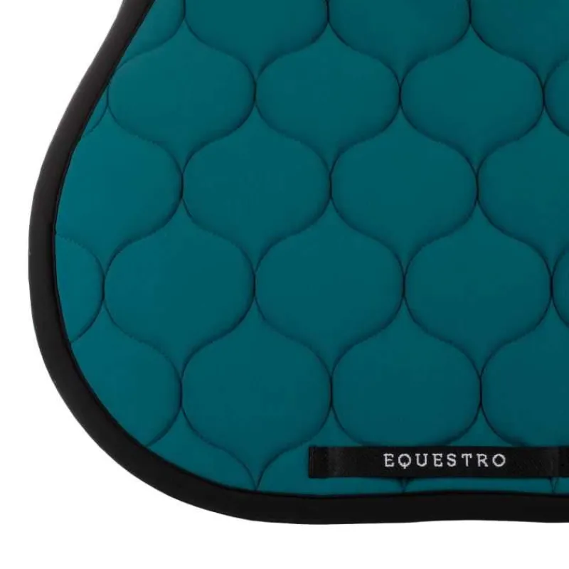 EQUESTRO Tapis de selle mixte Black Line Pétrole> Tapis Mixte Et Cso