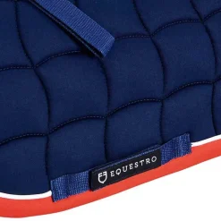 EQUESTRO Tapis de Selle mixte Coton><noscript><img data-lazyloaded=