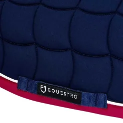 EQUESTRO Tapis de Selle mixte Coton><noscript><img data-lazyloaded=