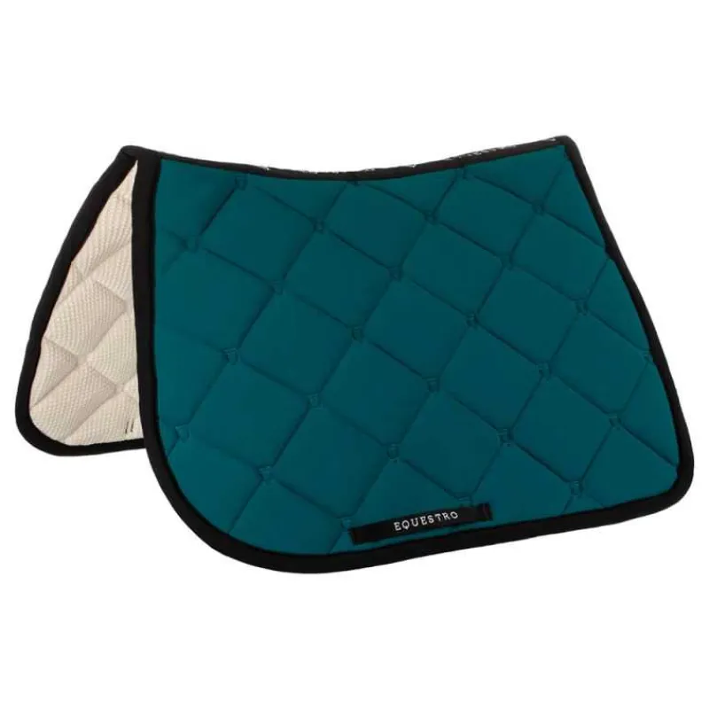 EQUESTRO Tapis de selle mixte Multilogo> Tapis Mixte Et Cso