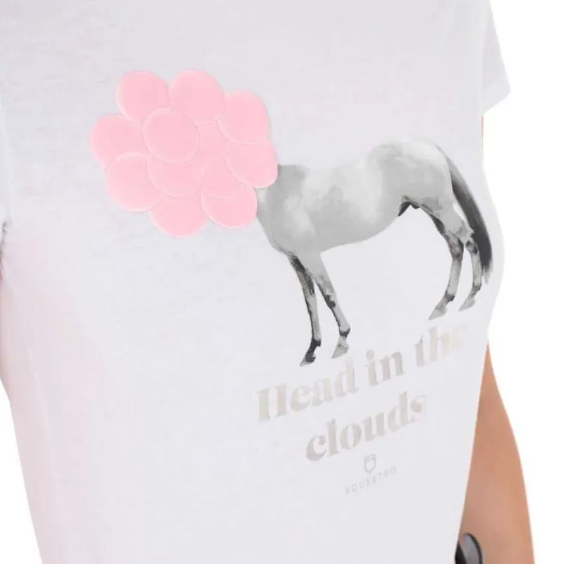 EQUESTRO Tee-shirt nuage pour femme> Polo Et Tee-Shirt