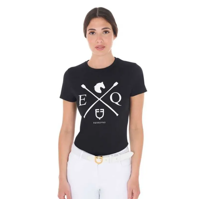 EQUESTRO Tee-shirt pour femme EQ> Polo Et Tee-Shirt