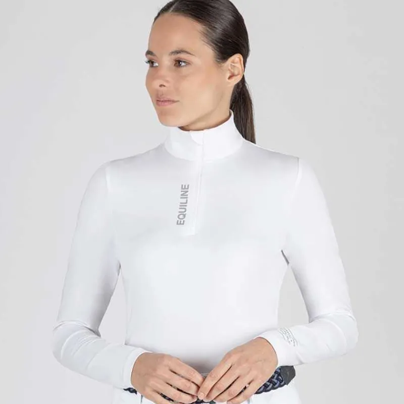EQUILINE Tee-shirt technique manches longues pour femme Canic> Sweat Et Pull|Polo Et Tee-Shirt