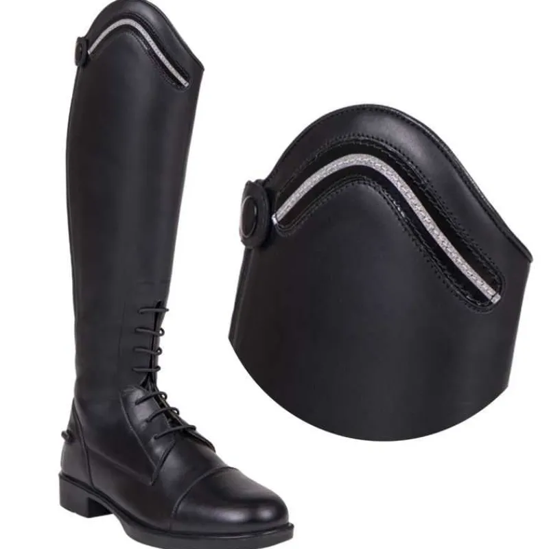 QHP Top de personnalisation bottes Jaimy Shine>Enfant Bottes D'Équitation|Chaussant Junior