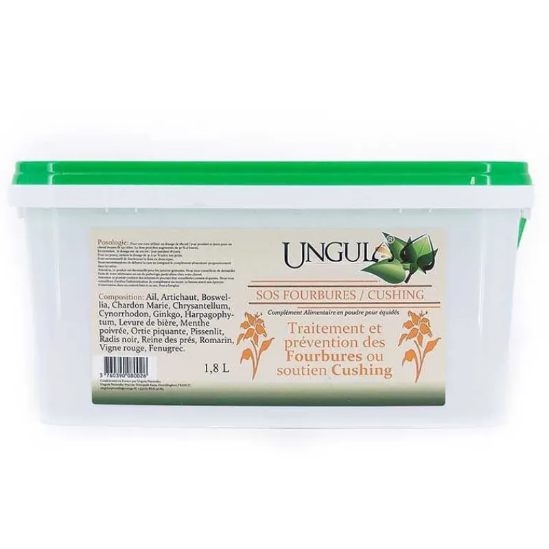 UNGULA Naturalis mélange de plantes SOS fourbure et soutien Cushing 1,8L – Complément alimentaire> Etat Général