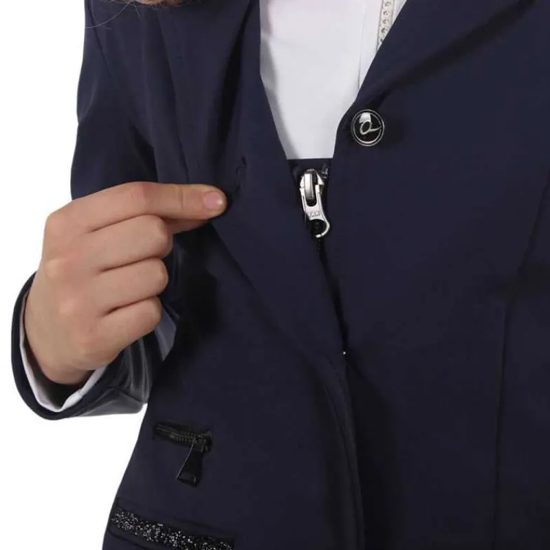 QHP Veste de concours Juliet Junior>Enfant Tenue De Concours|Veste De Concours D'Équitation