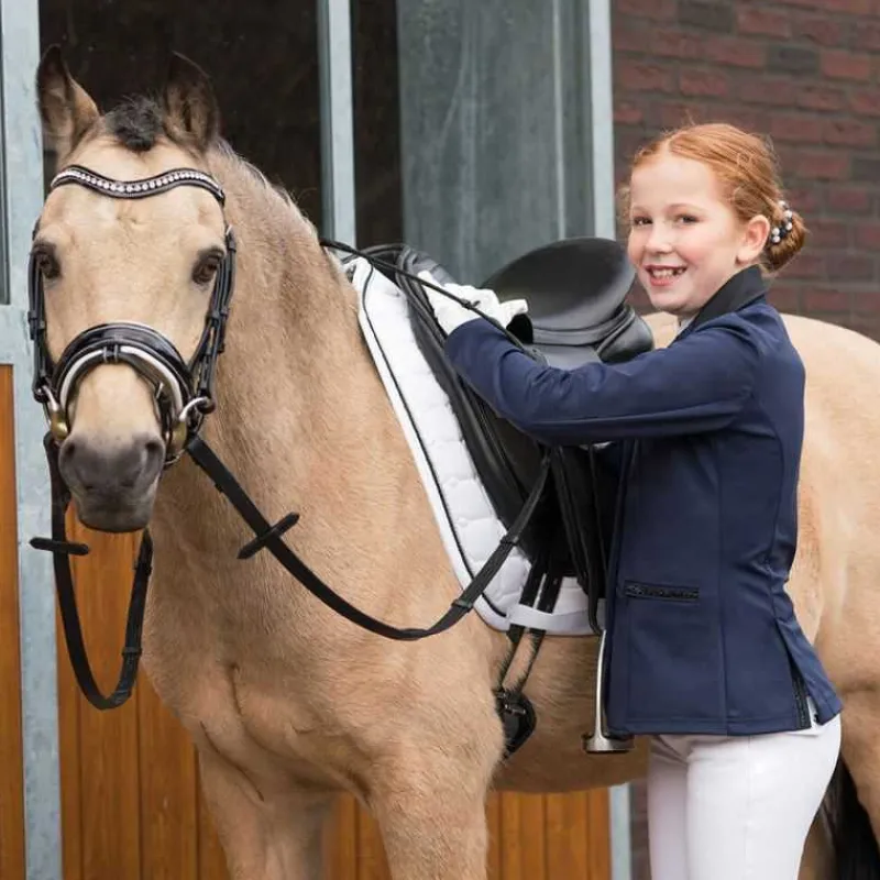QHP Veste de concours Juliet Junior>Enfant Tenue De Concours|Veste De Concours D'Équitation