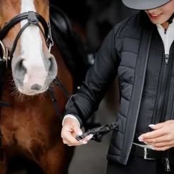 EQUILINE Veste Softshell Entrec femme compatible Airbag><noscript><img data-lazyloaded=