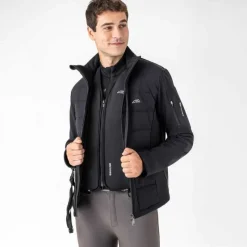 EQUILINE Veste Softshell Exot homme compatible Airbag><noscript><img data-lazyloaded=